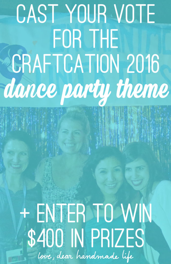 Craftcation Business + Makers Conference Dance Party Theme Giveaway