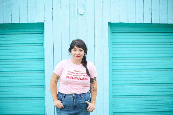 Never underestimate the power of a badass shirt from Dear Handmade Life