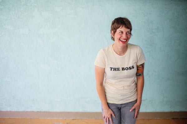 The Boss shirt creme from Dear Handmade Life