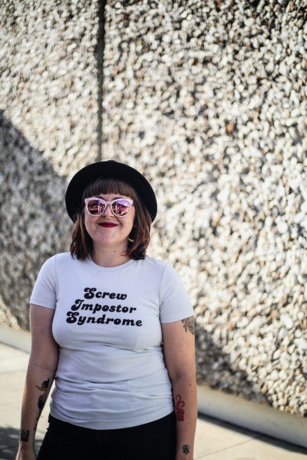 Screw Impostor Syndrome shirt from Dear Handmade Life