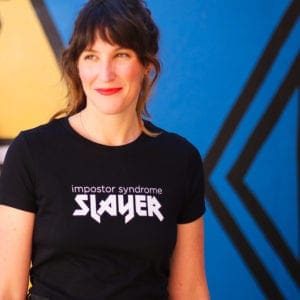 Impostor Syndrome Slayer shirt from Dear Handmade Life